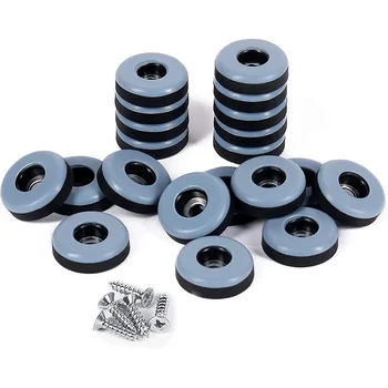 Möbelgleiter mit Schrauben, PTFE für Sofa, Bett, Tisch, Couch, Esszimmerstühle, robuste Möbelfüße, Gleiter