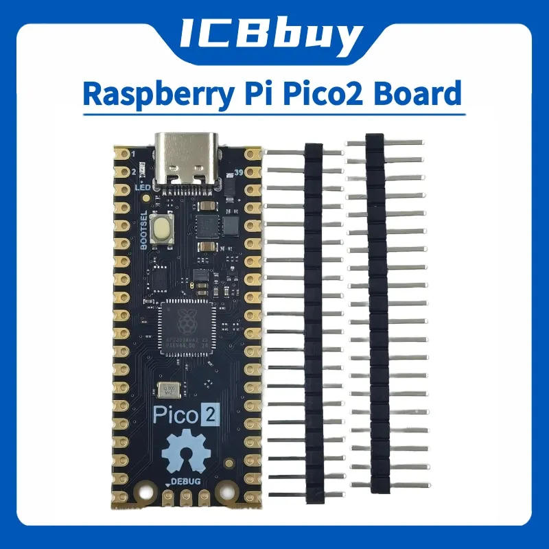 Raspberry Pi Pico2 Entwicklungsboard RP2350 Mikrocontroller