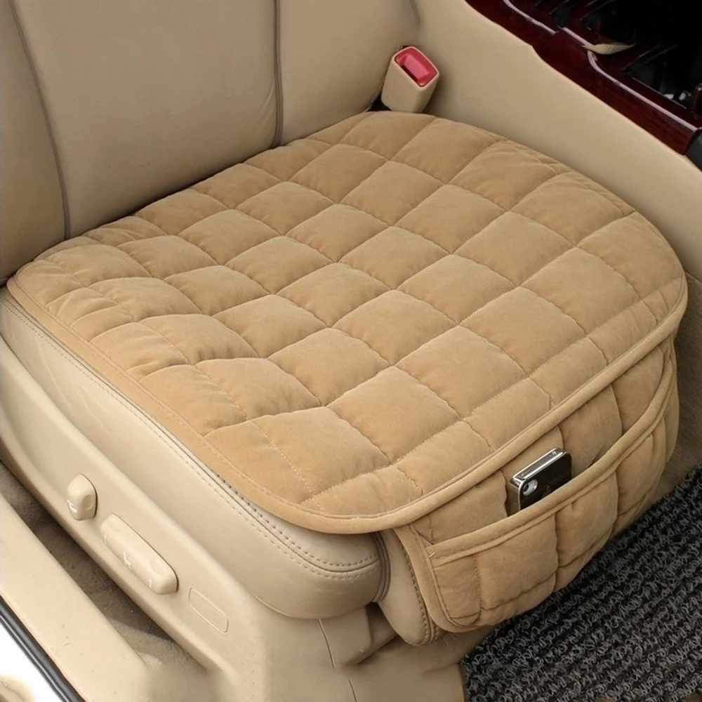 Universal Winter Warme Auto Sitz Abdeckung Kissen Anti-slip