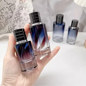 30ml-100ml Farbverlauf Tragbare Glas Nachfüllbare Parfüm Flasche Kosmetische Behälter Zerstäuber Sprayer Reise