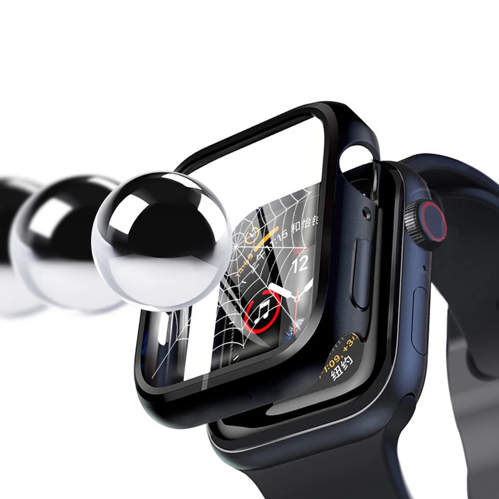 Gehärtetes Glas + Hülle für Apple Watch Ultra 3 2 49 45 41 40 – Bild 5