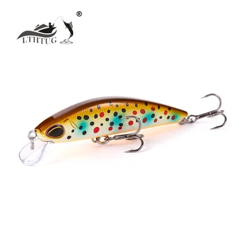 LTHTUG Japanisches Design Pesca Wobbling Angelköder 63mm 7,5g Sinking Minnow Isca Künstliche Köder für Barsch