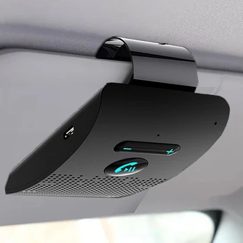Bluetooth 5.0 Freisprecheinrichtung Car Kit Hifi-Lautsprecher 2W kabelloser Audioempfänger MP3-Musik-Player