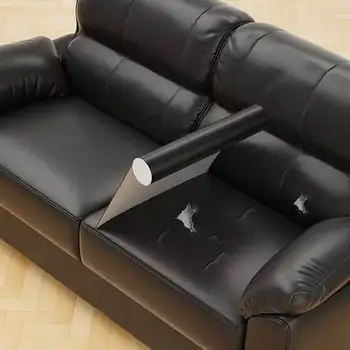 Einfach zu Verwendender Wasserdichter Verschleißfester Selbstklebender Leder-Reparaturflicken für Sofas