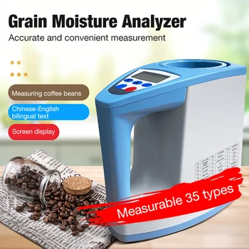 Hochpräziser 35-in-1 Getreidefeuchtigkeitsmesser für Mais, Weizen, Kaffeebohnen, Automatisches