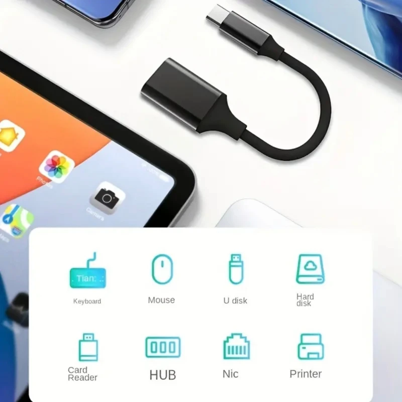 USB-A auf USB-C OTG-Adapterkabel – Bild 4
