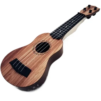 35 cm Ukulele Kinder Gitarre Spielzeug Kann zum Spielen Grundinstrumente mit Paddeln, die Yukrili