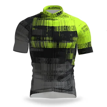 BJORKA Sportswear Sommer Neue Ankunft Radfahren männer Kurzarm Leichte Trikots Uv Schützen Cicllismo Maillot