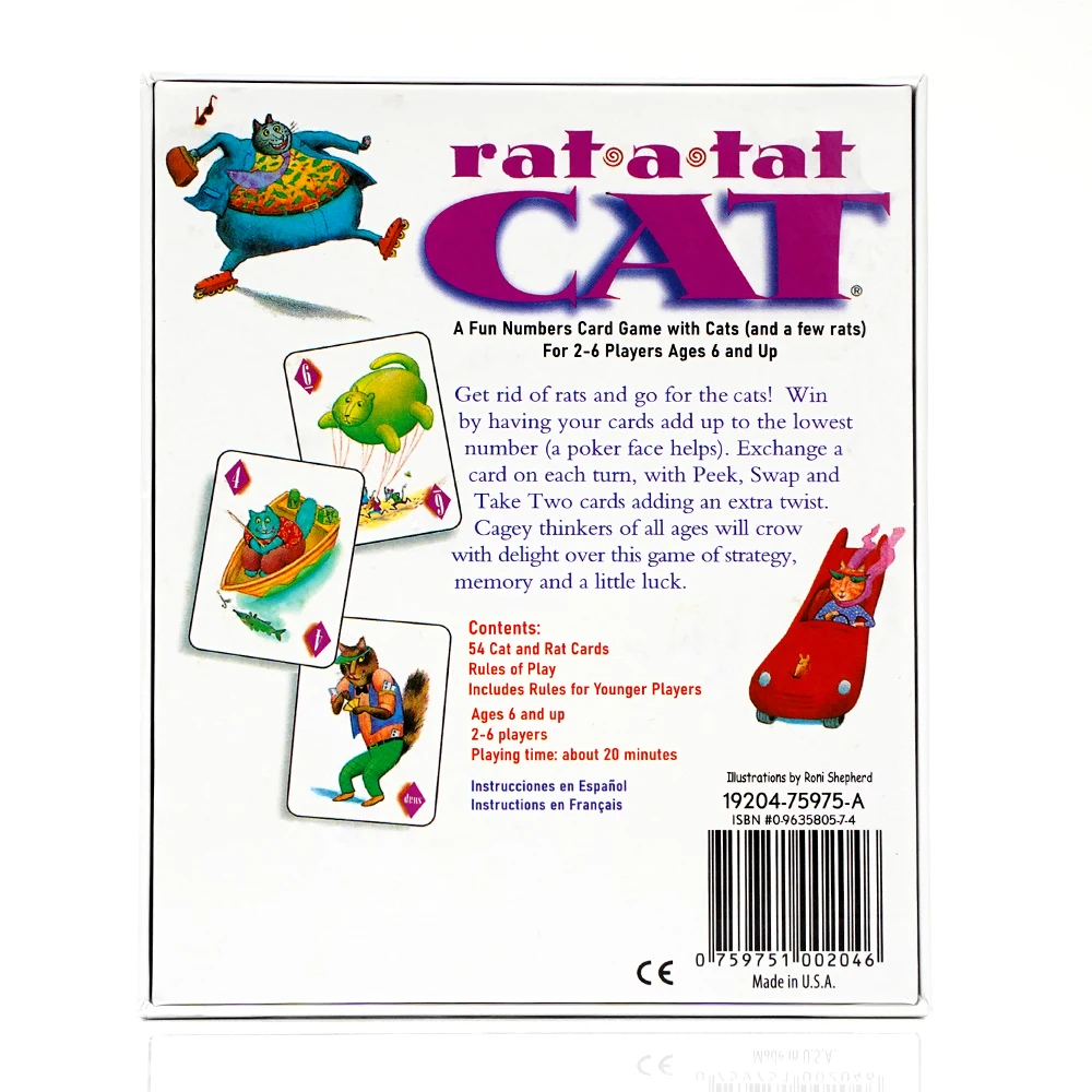Rat a Tat Cat – lustiges Zahlen-Kartenspiel mit Katzen (und – Bild 2
