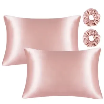 Kuup 1 stücke Kissenbezug Kissen Abdeckung Seidige Satin Haar Schönheit Kissen Fall Komfortable Kissen Fall