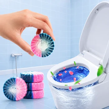 Langlebige Toilettenschüssel-Reinigungstabletten - nachhaltige Auslösetechnologie für robuste Flecken