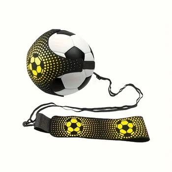 Fußball-Trainings-Dribbelriemen, Rückprall-Übungsriemen, Fußball-Dribbel-Ausrüstung, Trainingsgeräte, Geeignet