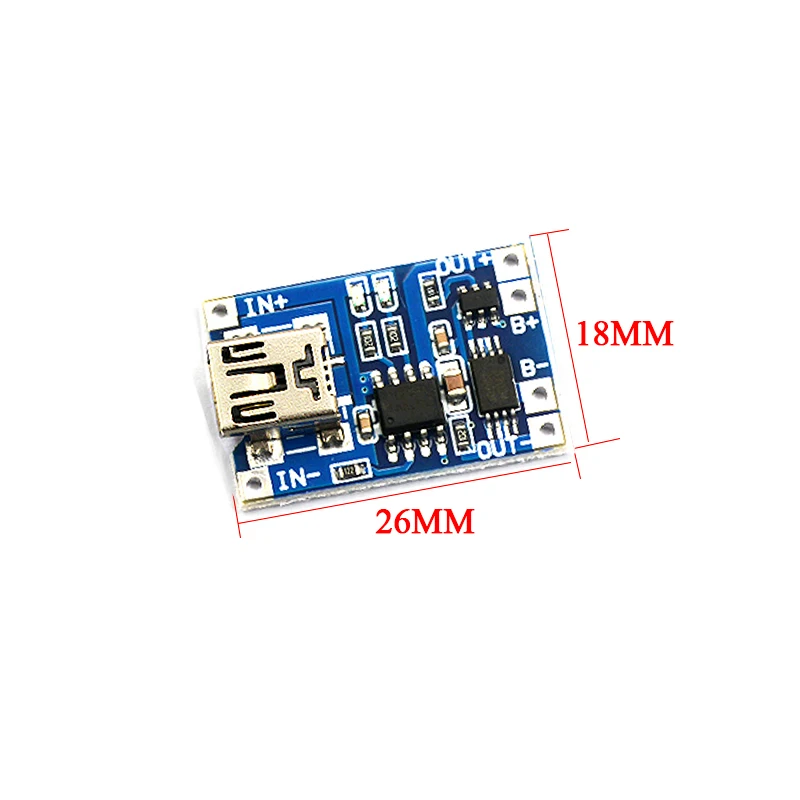 5pcs tp4056 + Schutz Doppel funktionen 5v 1a Micro USB 18650 – Bild 6
