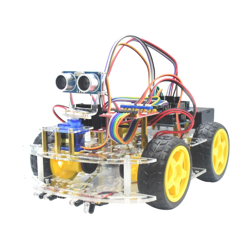 4WD Smart Robot Car Chassis Kit mit – Bild 2