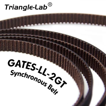 Trianglelab Gates 2GT Riemen Synchronriemen Zahnriemen Breite 6MM 9MM 10MM 12MM Verschleißfest GT2 für Ender3