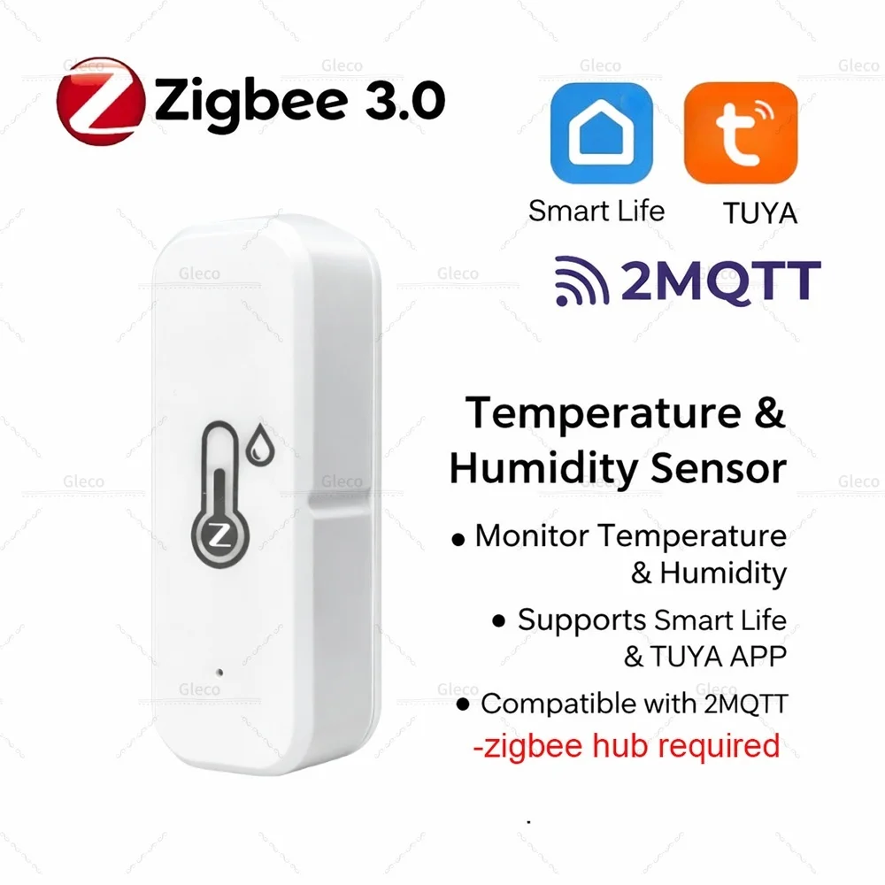 Tuya Zigbee 3,0 Mini Temperatur Und Feuchtigkeit Sensor