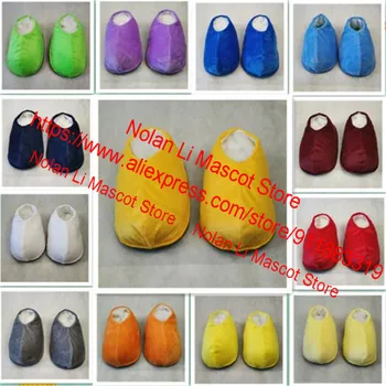 32-Farben-Maskottchen-Kostüm, Schuhe, Cosplay, Spiel, Party, Erwachsene, Größe, Halloween, Karneval, Hochzeit