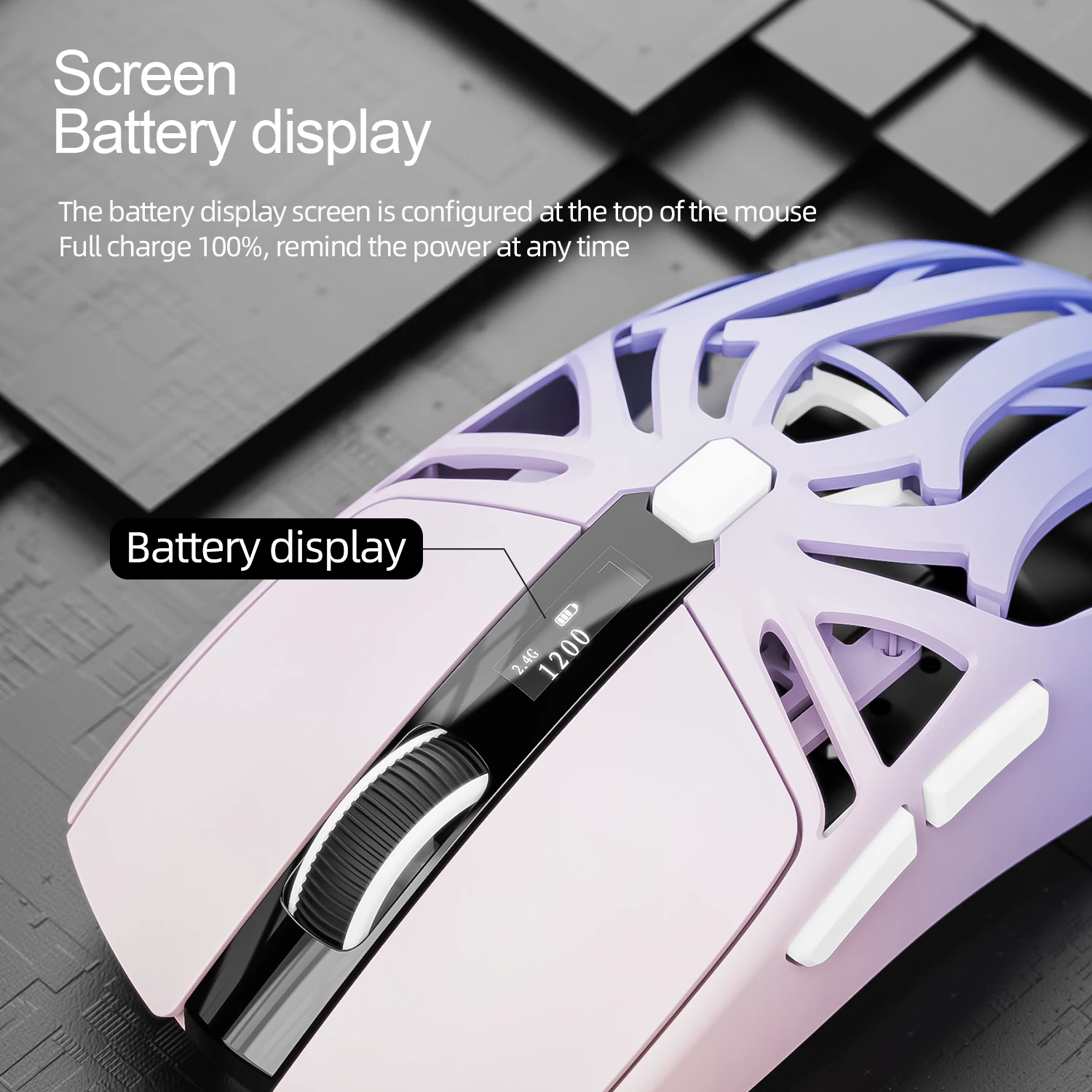 SmailWolf RS8 Bluetooth Wireless 2,4g Gaming-Maus Triple-Mode – Bild 6