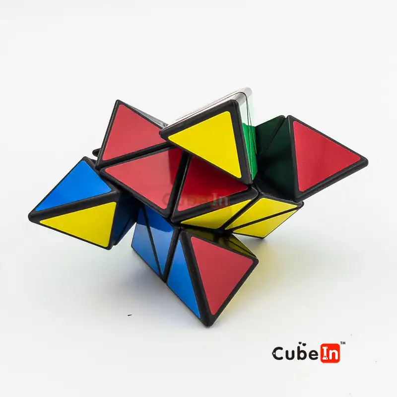 Zepuzzles Tricky Pyraminx - 3x3 Shape Mod Twisty Puzzle – Bild 5
