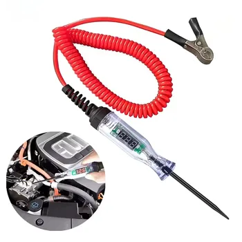 6V 12V 24V Auto Lkw Spannung Circuit-Tester Auto Auto Diagnose Sonde Test Stift Glühbirne Elektrische mess