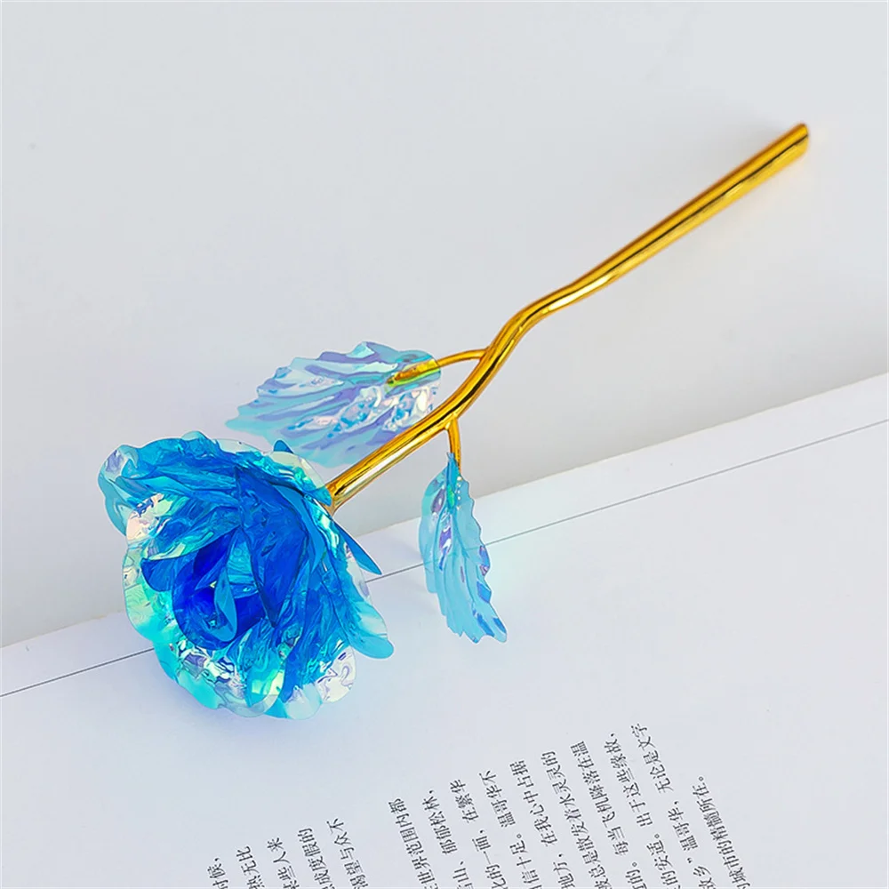 18 cm 24 Karat goldene Rosenblume, Valentinstagsgeschenk – Bild 3