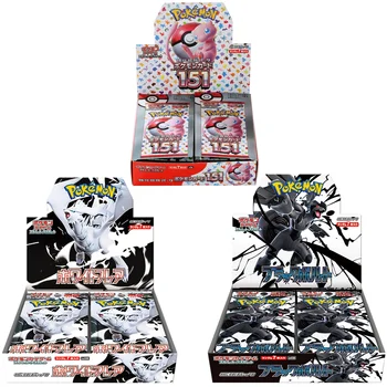 Box Pokemon-Karten Scarlet Violet 151 Japan SV2a Sv11W Zekrom Version TCG Klassiker (140 Stück)