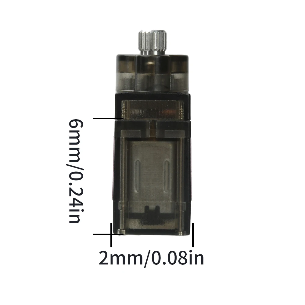 MG90S 180 Grad Micro-Servomotor 12 g Aluminium-Eisengetriebe – Bild 4