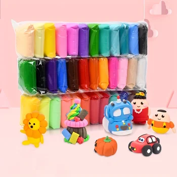 Magic Air Dry Clay Set - ungiftiger Modellierspaß für Kinder und Geschenke - inklusive lebendiger Farben