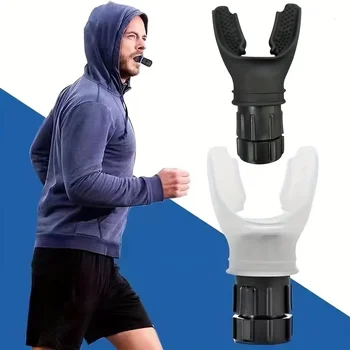Atemtrainer Lungentrainer Langlebiger Fitness-Übungsapparat Erhöht die Lungenkapazität Atem mit Einstellbaren