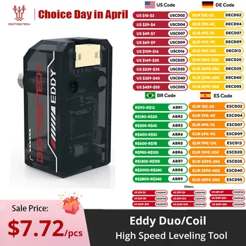 BIGTREETECH Eddy Duo Eddy Coil Hochgeschwindigkeits-Nivellierwerkzeug für Klipper 20 Sek. schnelle