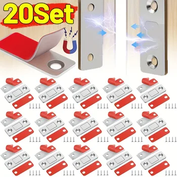 Unsichtbare Magnete Schrank Fänge Starke Magnetische Tür Stopper Patch Selbstklebende Möbel Schublade Fenster