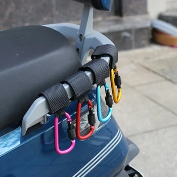 Multifunktionale Motorrad Hängen Haken mit Schloss Haken Autocycles Fahrrad Elektrische Fahrzeug Lagerung Helm