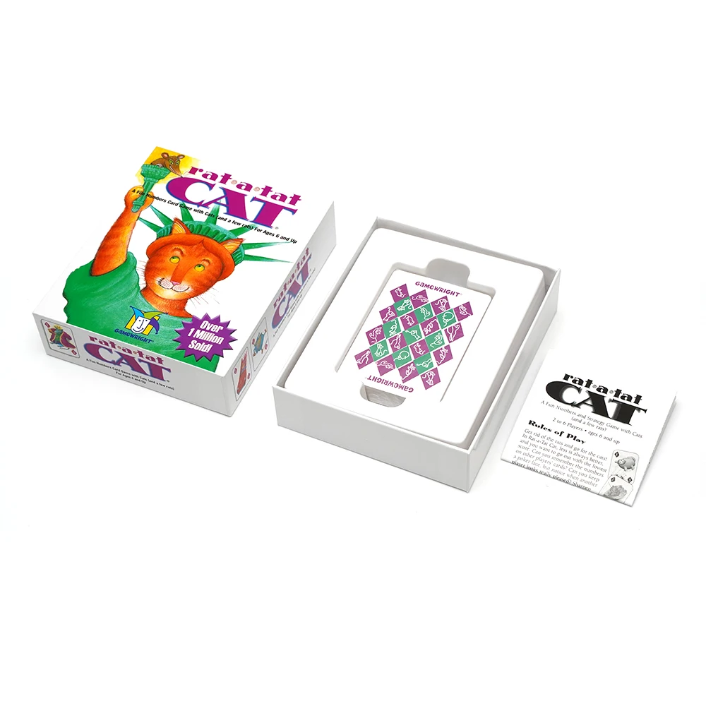 Rat a Tat Cat – lustiges Zahlen-Kartenspiel mit Katzen (und – Bild 3