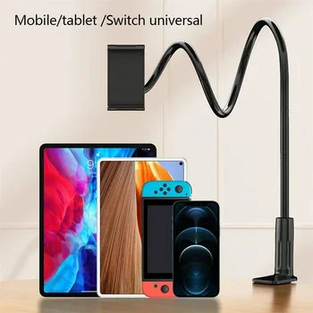 Bedhead Lazy Tablet-Halter, 360° ° Drehbare Klemmhalterung mit 18 mm dickem Armständer für 4,7-12,9 Zoll iPad