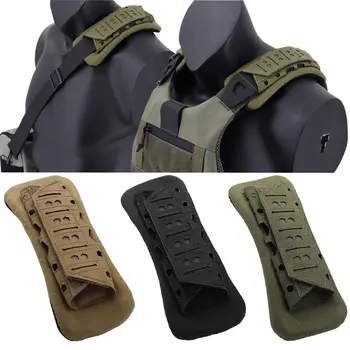 Taktisches Schulterpolster, rutschfest, atmungsaktiv, EVA-Schaum, Outdoor-Wanderrucksack, Schulterprotektor