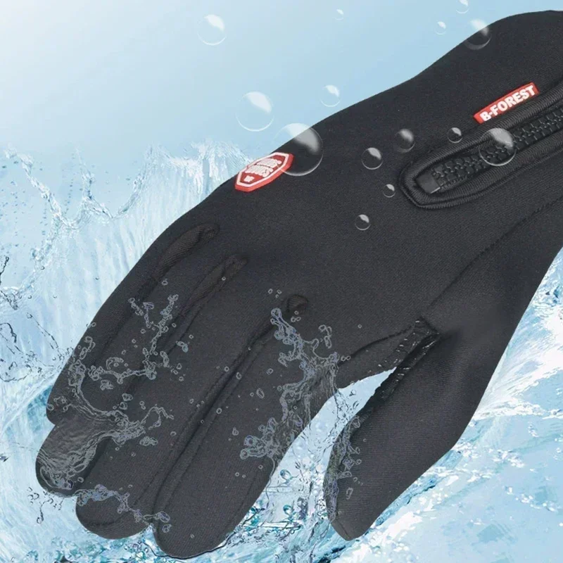 Winterhandschuhe für Herren, wasserdicht, winddicht – Bild 3