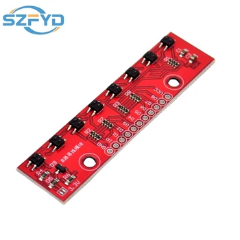 8-Kanal-IR-Tracking-Sensormodul, 8-Kanal-Infrarot-Line, Track Trace Detect Detection Board, DIY-Detektor
