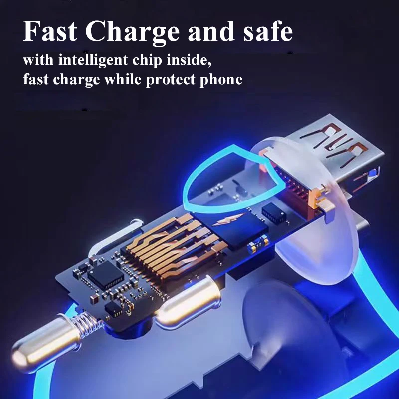 EDEBA USB-Autoladegerät aus Metall mit Typ-C-Kabel, 12 V – Bild 5
