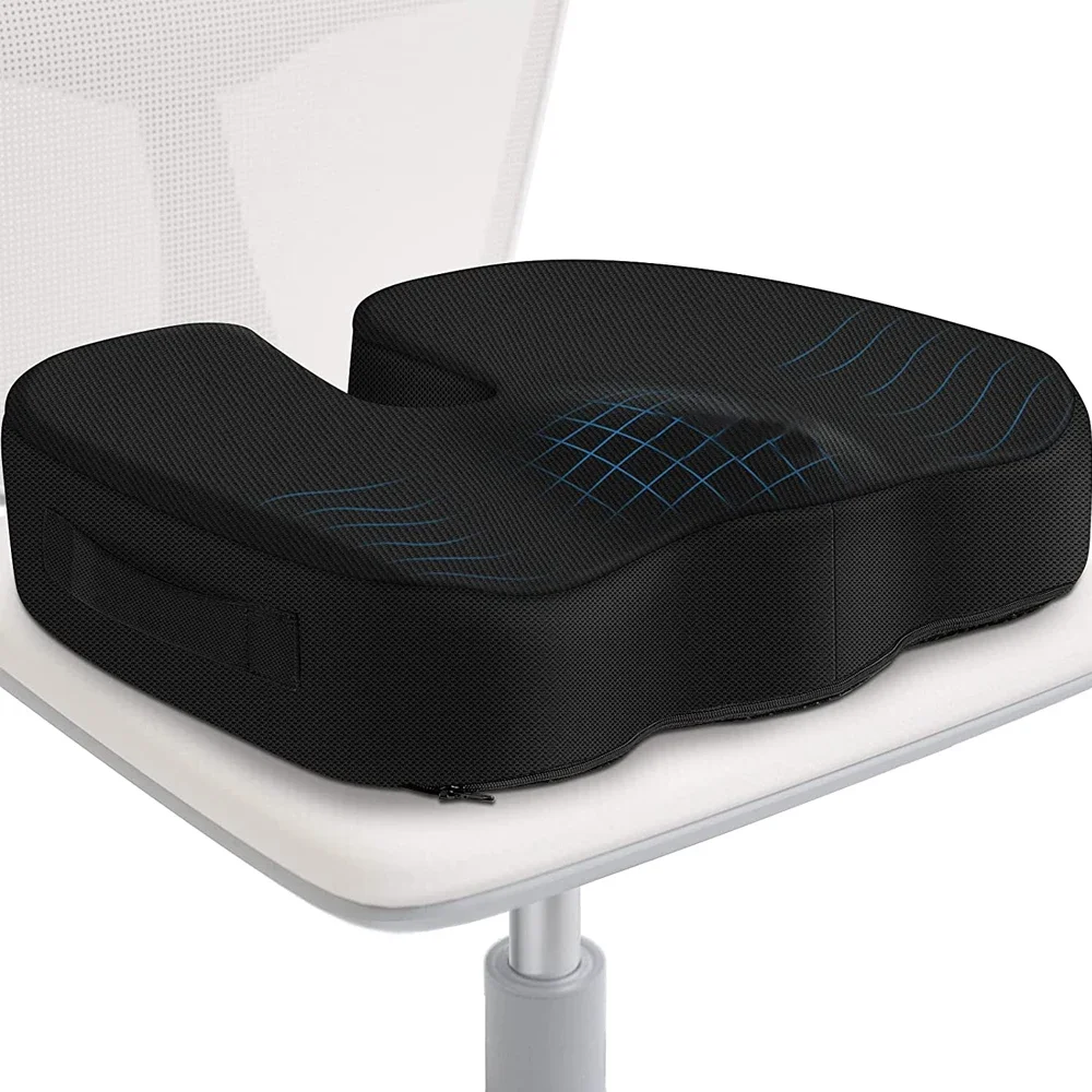 1Pcs Steißbein Sitzkissen Memory Foam U-Förmigen Kissen für – Bild 4