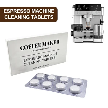 Reinigungstabletten für Espressomaschinen, für Ninja Luxe ES601/ES701 Espressomaschinen (8 Stück)