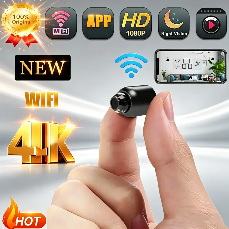 Lenovo X5 Mini Nachtsicht 4K Drahtlose Überwachungskamera – Bild 2