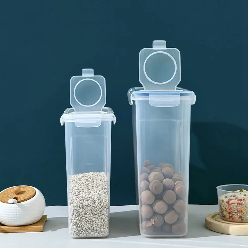 Transparenter Kunststoff-Müsli-Aufbewahrungsbehälter – Bild 5