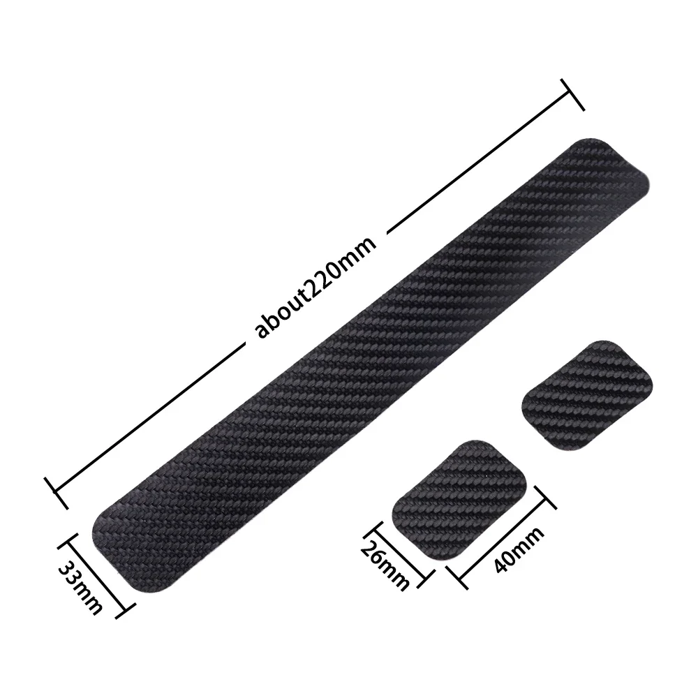 Fahrradkettenschutz Schwarz Radfahren Rahmen Chain Stay – Bild 3