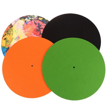 Filz-Plattenspielermatte für LP-Vinyl-Schallplatten, Audio-Ersatz, DIY-Zubehör, Audiophile Dicke