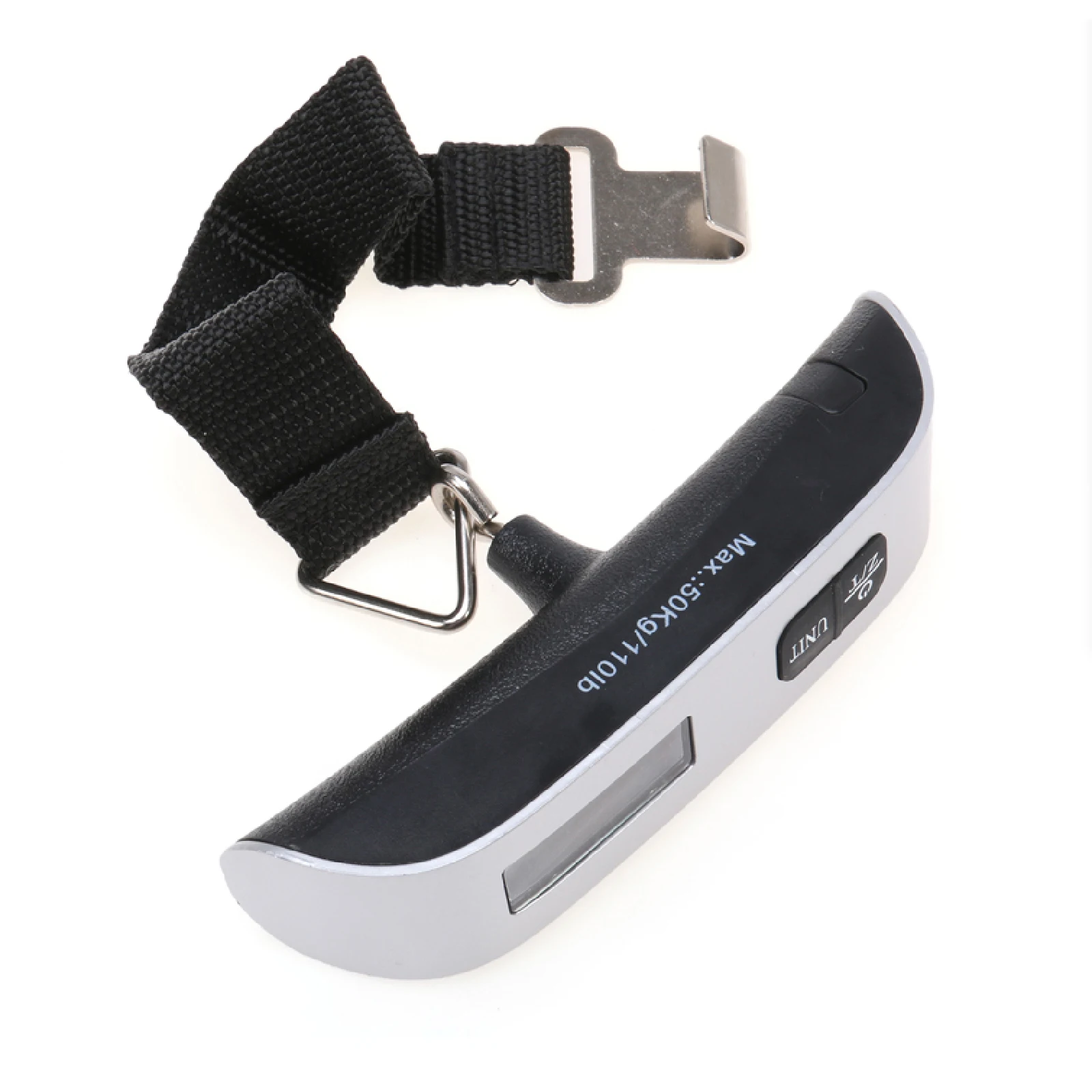 Digitale Handgepäckwaage 50kg Tragbar mit Haken und Gurt – Bild 2