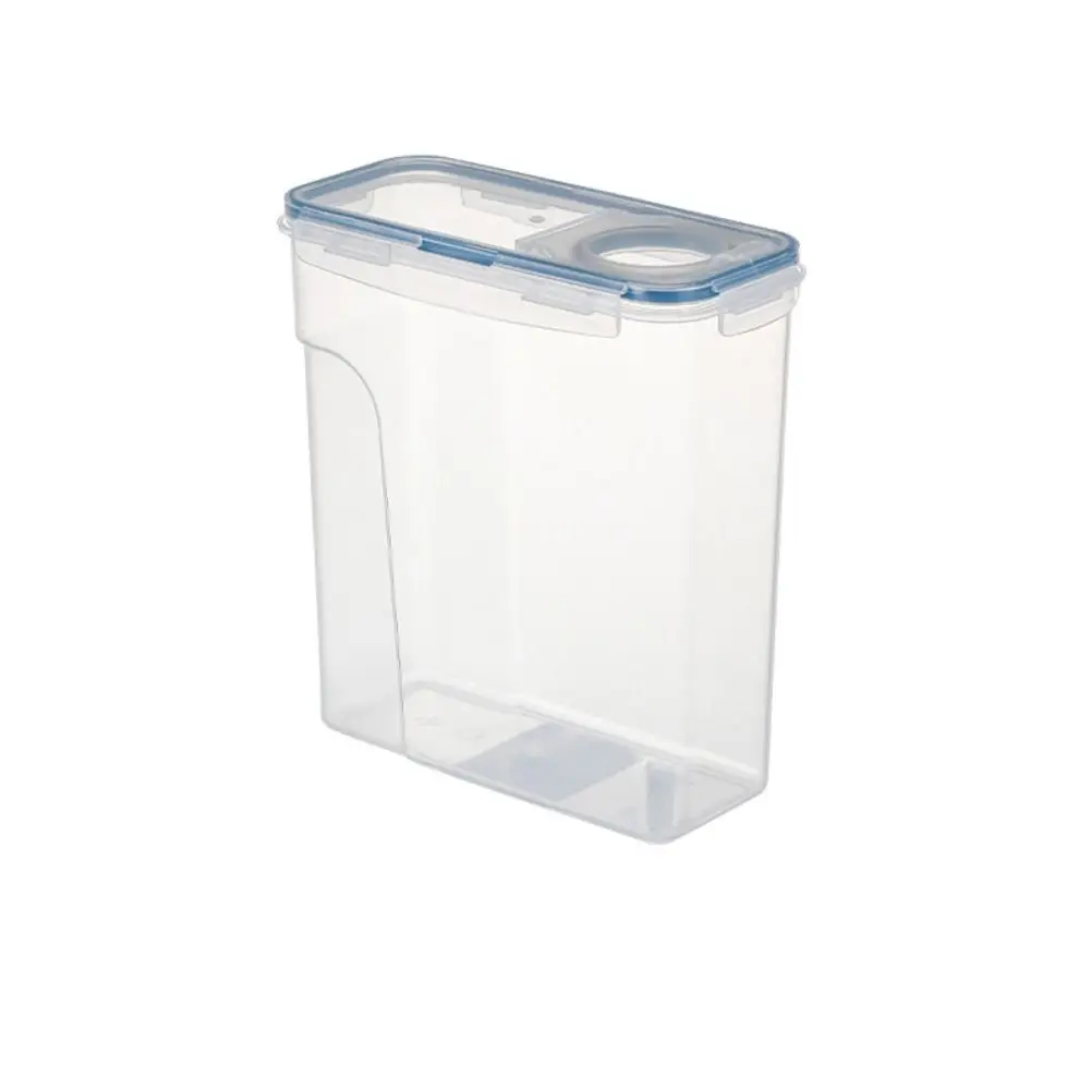 Transparenter Kunststoff-Müsli-Aufbewahrungsbehälter