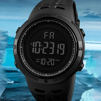 Elektronische Uhr für Herren Militärs port uhren leuchtende multifunktion ale LED digitale Armbanduhr für Mann
