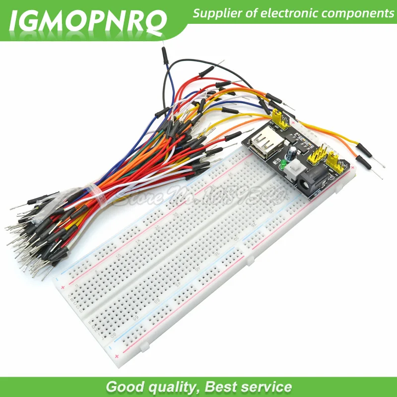 MB102 Breadboard power modul + MB-102 830 punkte Solderless