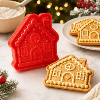 Weihnachts-Mini-Keksausstecher Perfekt für Feiertags- und Weihnachtsbackwaren