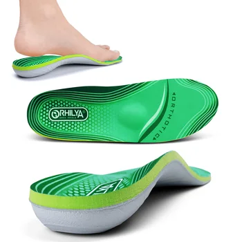 IFitna orthopädische Einlegesohle zur Linderung von Plantarfasziitis, Plattfüße, hohe Fußgewölbeunterstützung